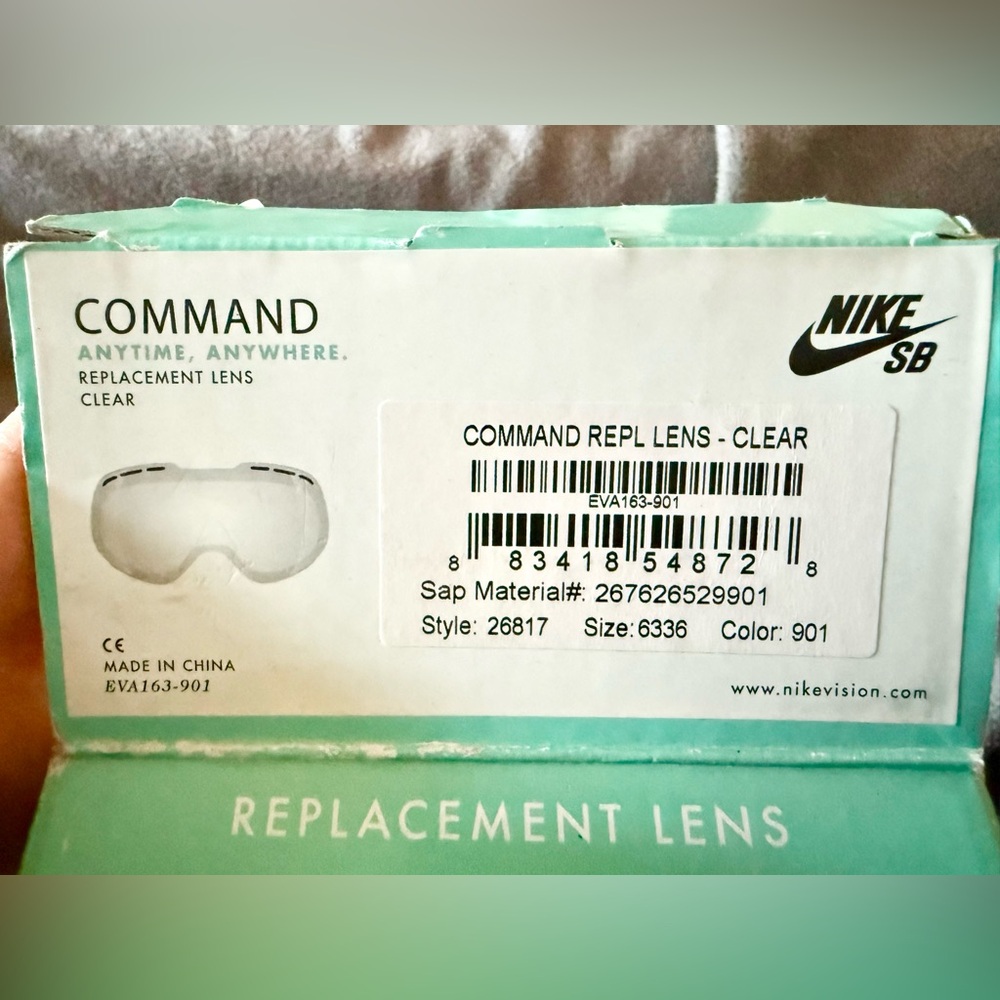 Nike Clear Replacement Goggle Lens